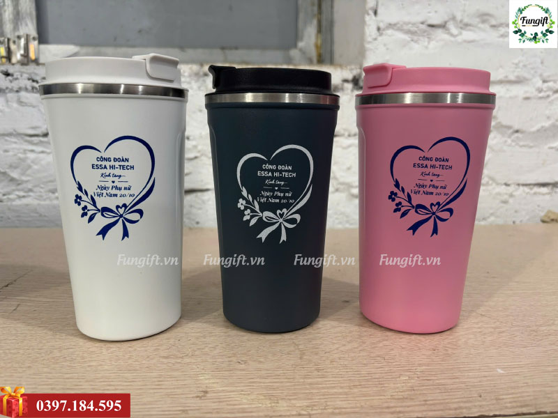 Cốc giữ nhiệt quà tặng 20-10