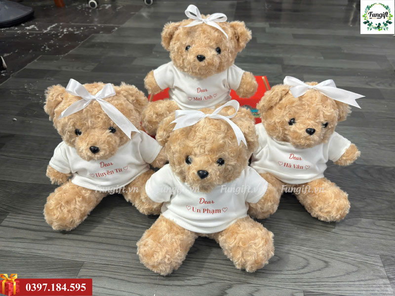 Gấu bông quà tặng 20-10