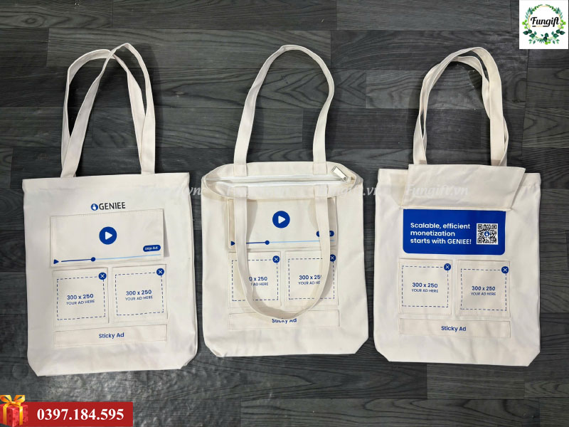 In túi tote theo yêu cầu Hà Nội