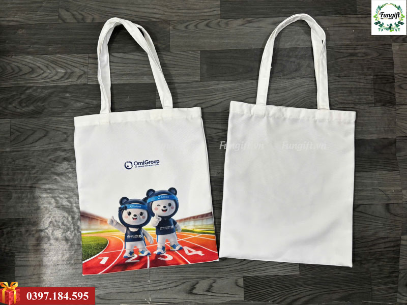 Túi vải canvas in theo yêu cầu