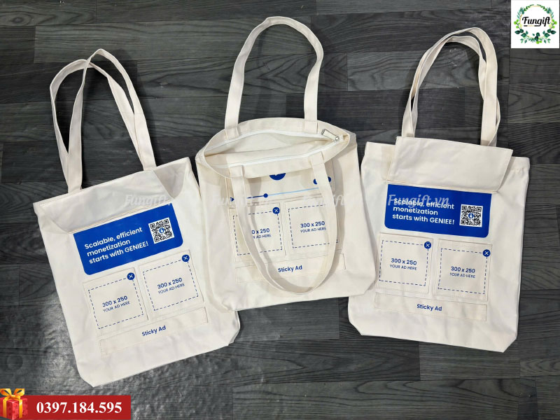 Xưởng may túi vải tote giá rẻ Hà Nội